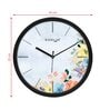 Tic Toc Multicolour Plastic Wall Clock
