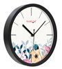 Tic Toc Multicolour Plastic Wall Clock
