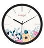 Tic Toc Multicolour Plastic Wall Clock