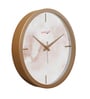 Tic Toc Copper Plastic Wall Clock