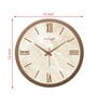 Tic Toc Copper Plastic Wall Clock