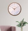 Tic Toc Copper Plastic Wall Clock