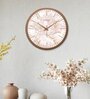 Tic Toc Copper Plastic Wall Clock