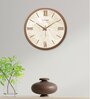 Tic Toc Copper Plastic Wall Clock