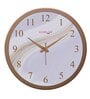 Tic Toc Copper Plastic Wall Clock