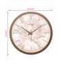 Tic Toc Copper Plastic Wall Clock