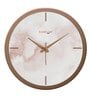Tic Toc Copper Plastic Wall Clock