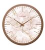 Tic Toc Copper Plastic Wall Clock