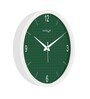 Tic Toc Green Plastic Wall Clock