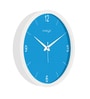 Tic Toc Blue Plastic Wall Clock