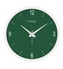 Tic Toc Green Plastic Wall Clock