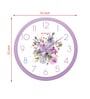 Tic Toc Multicolour Plastic Wall Clock
