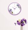 Tic Toc Multicolour Plastic Wall Clock