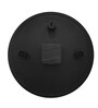 Tic Toc Purple Plastic 11 Inches Decorative Wall Clock