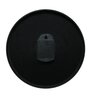 Tic Toc Black & Blue Plastic Wall Clock