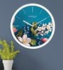 Tic Toc Multicolour Plastic Wall Clock