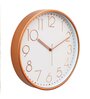 Tic Toc White Plastic Wall Clock