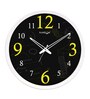 Tic Toc Multicolour Plastic Wall Clock