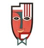Tidy Ted Pink Wall Decor Mask 
