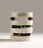 Tierra White Marble End Table In White Finish