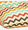 Tierra XXXL Printed Bean Bag With Beans In Multicolour
