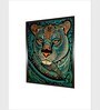 Tiger Canvas Framed Wall Painting