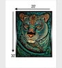 Tiger Canvas Framed Wall Painting