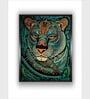 Tiger Canvas Framed Wall Painting