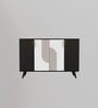 Tigris  Sideboard In Black & White Finish