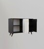 Tigris  Sideboard In Black & White Finish