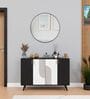Tigris  Sideboard In Black & White Finish