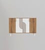 Tigris  Sideboard In Canyon Oak & White Finish