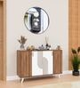 Tigris  Sideboard In Noce Lyon & White Finish