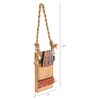 Tiki Face Wood Key Holder