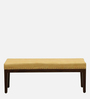 Tilapia Upholstered Bench In Yellow Colour