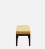 Tilapia Upholstered Bench In Yellow Colour