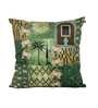Tiled Lotus Extravaganza Velvet 16x16 Inch Cushion Cover
by India Circus