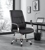 Tillie Leatherette Executive Chair in Black Colour