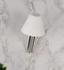 Tilt Metal Wall Mounted Uplight Sconce (Silver)