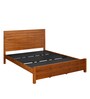 Timberland Solid Wood Queen Size Bed in Wenge Finish
