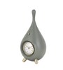 Time Drop In Green Gold Clock