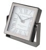 Time's Canvas ( Medium ) Black Iron Table Clock
