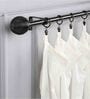 Timeless 19mm Iron Curtain Rod with BlackFinial