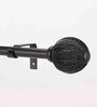 Timeless 19mm Iron Curtain Rod with BlackFinial