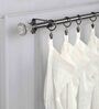 Timeless 19 mm Iron Curtain Rod with Glass Finial