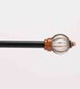 Timeless 19mm Iron Curtain Rod with Metal Finial