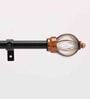Timeless 19mm Iron Curtain Rod with Metal Finial