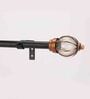 Timeless 19mm Iron Curtain Rod with Metal Finial