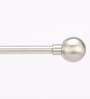 19 mm Iron Curtain Rod with Stainless Steel Finial