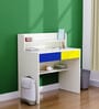 Timeless Kids Study Table in White Colour